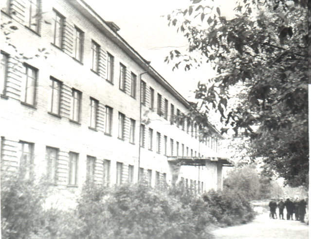 Школа-интернат в 70-е годы